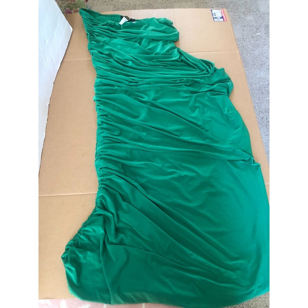BodyCon Cameo Maxi Dress Kelly Green Medium Polyester/Spandex NWT